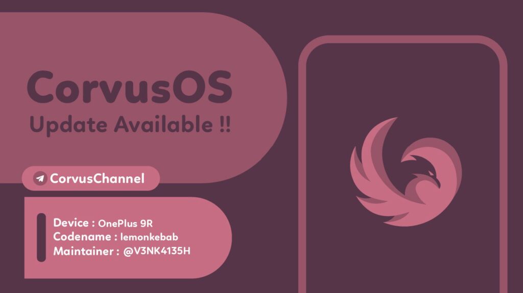 Corvus OS Download Image